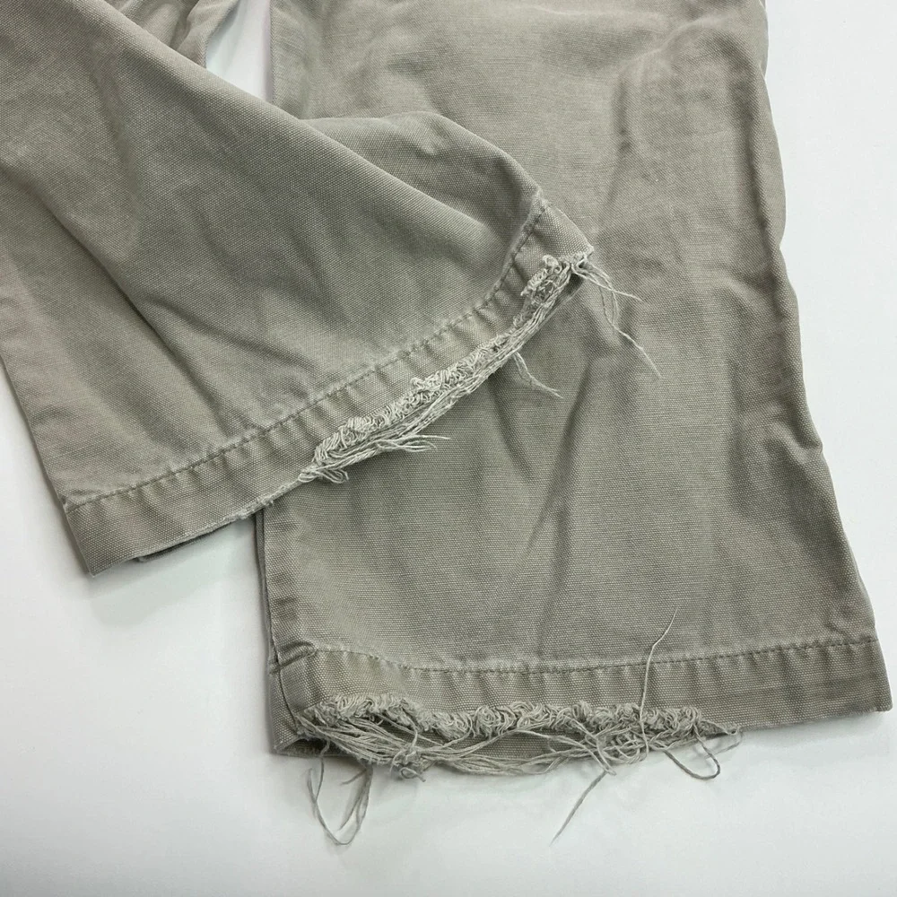 Columbia Khaki Cargo Pants Kids Size 10 Youth Rugged Cotton Canvas Outdoor